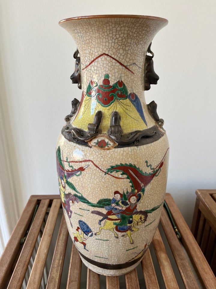 Antik kinesisk vase Porcelæn med