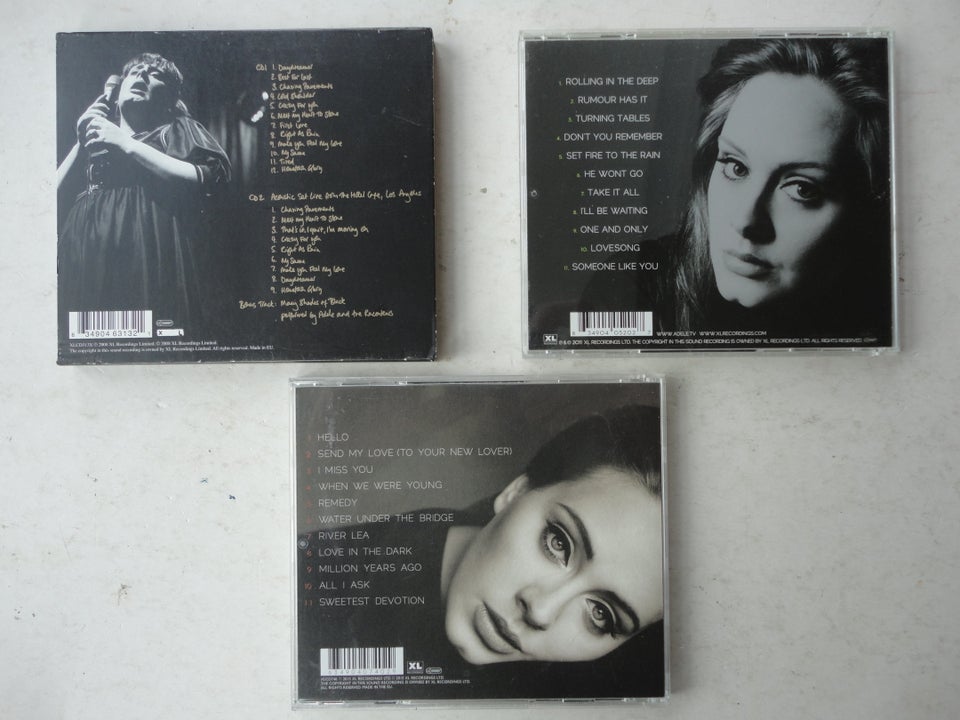 ADELE : 19 , 21 , 25