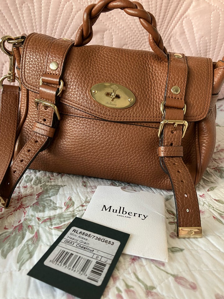 Crossbody, Mulberry, kalveskind