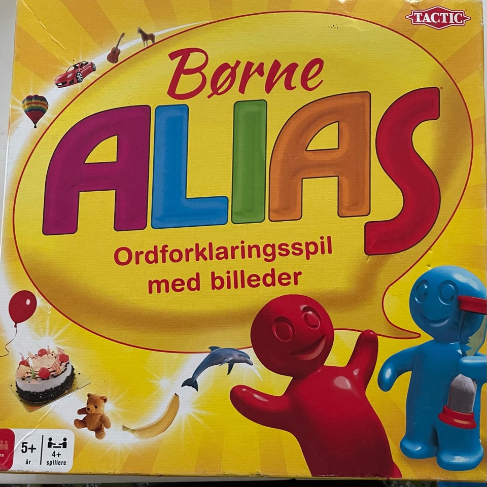 Børnealias, brætspil