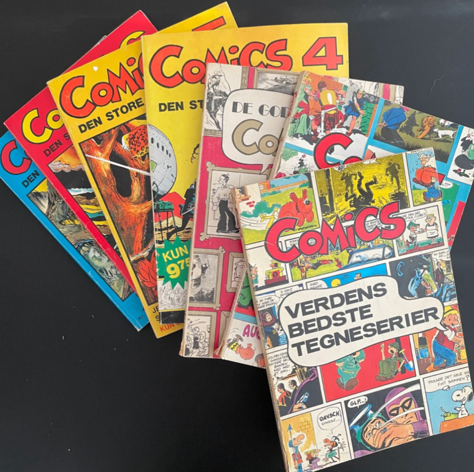 Comics 1-7 Verdens bedste