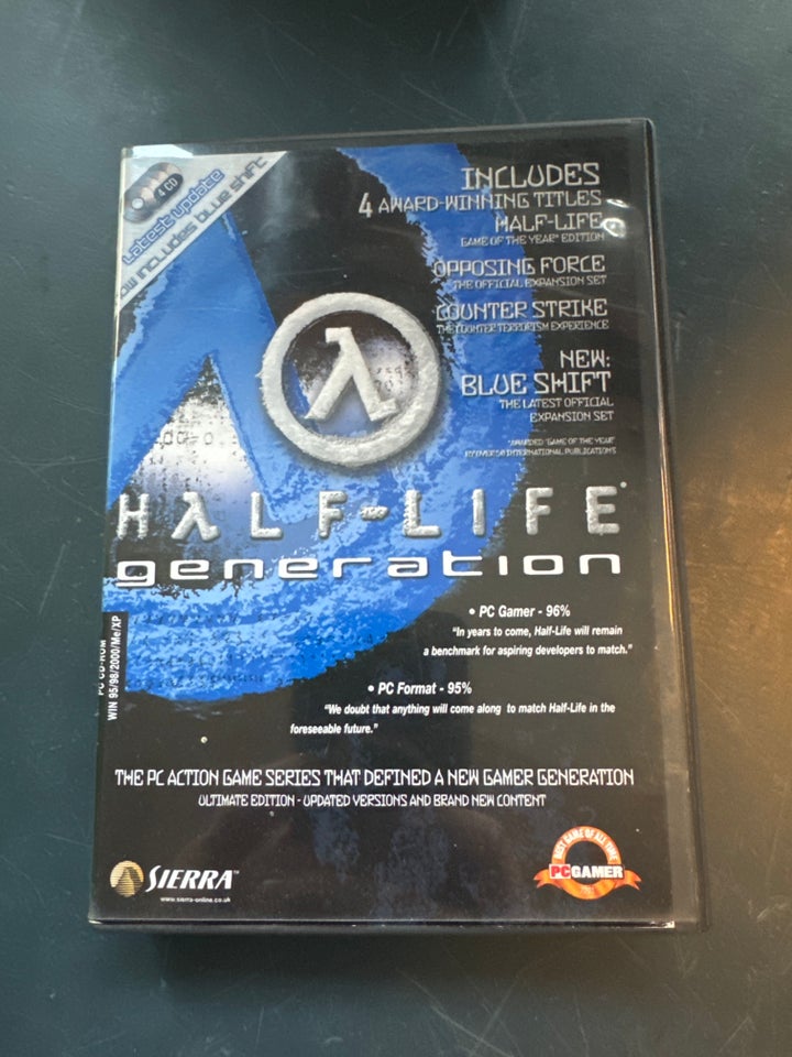 Half-Life Generation Game PC CD ROM