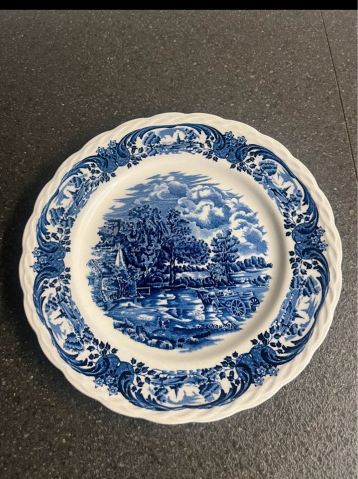 Porcelæn, Platte