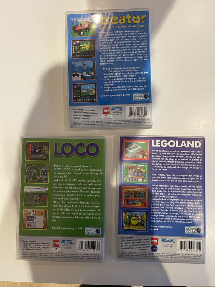 Lego Loco Legoland Creator, til pc,