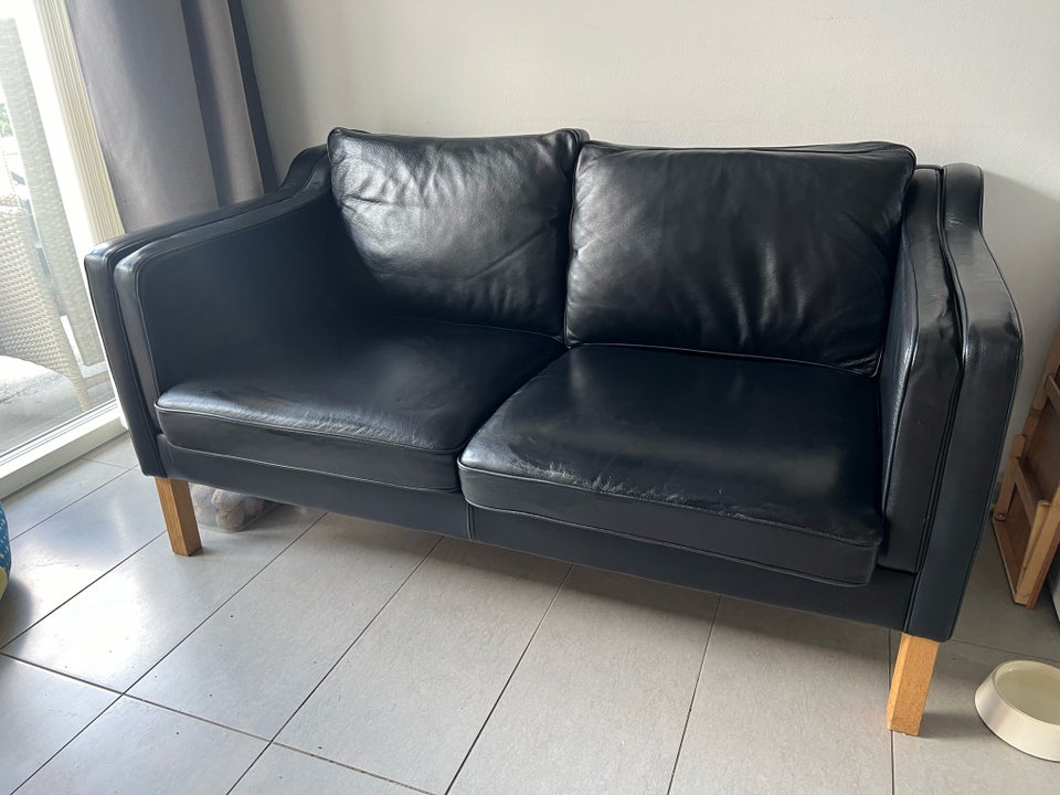 Sofa læder 2 pers