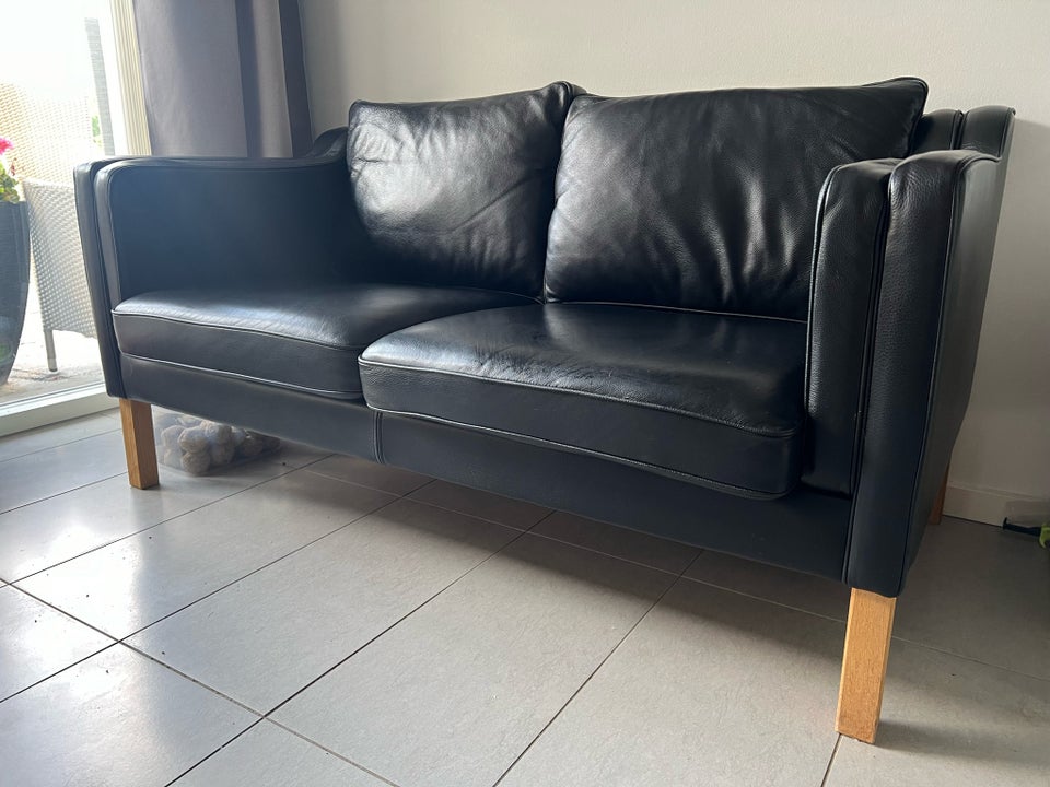 Sofa læder 2 pers