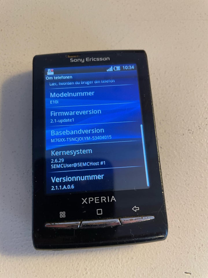 Sony Ericsson Xperia E10i Rimelig