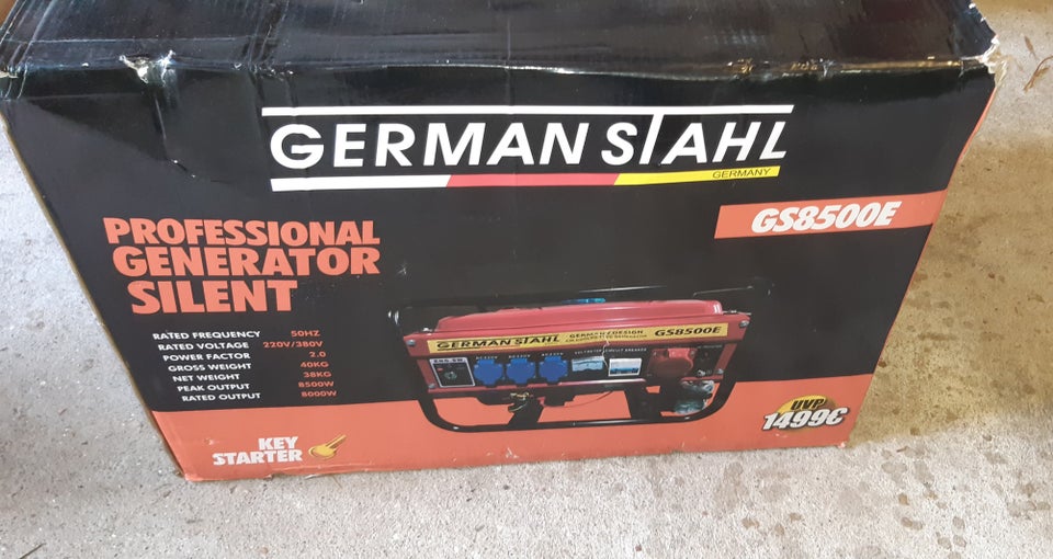 nødgarator, GERMAN