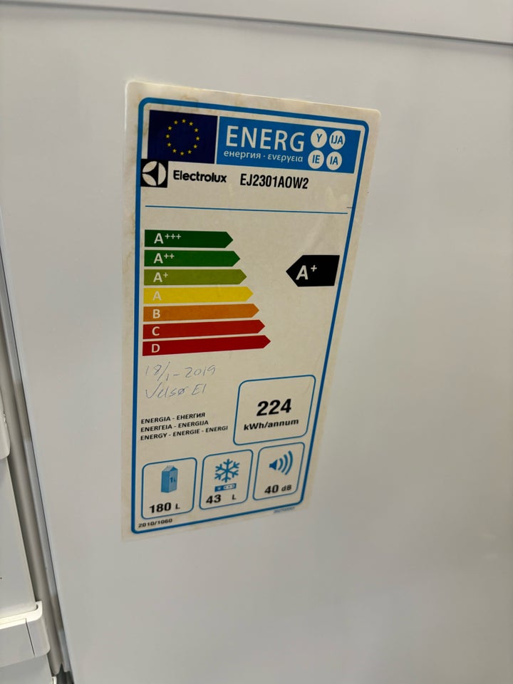 Køle/fryseskab Electrolux 180