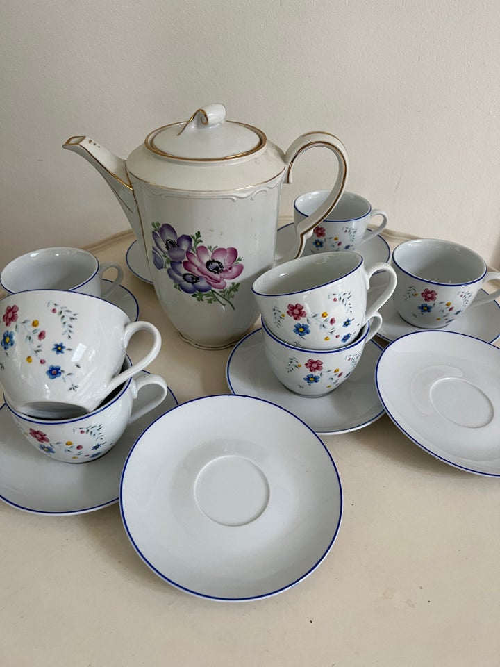 Porcelæn KAFFESTEL RETRO