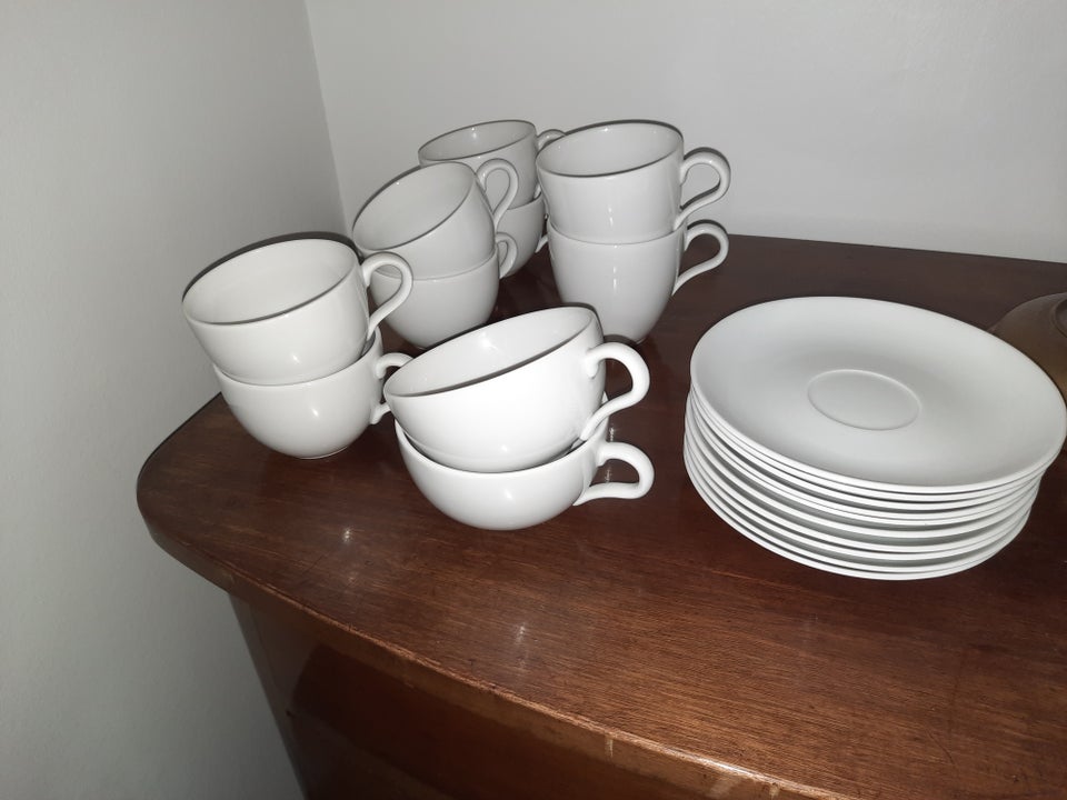 Porcelæn Kaffekopper Eva Trio