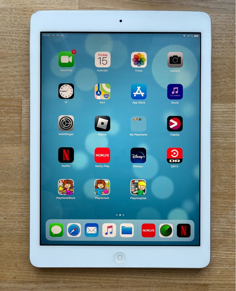 iPad Air, 32 GB, hvid