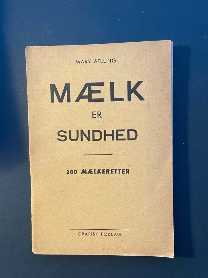 Mælk er sundhed, Mary Atlung, emne: