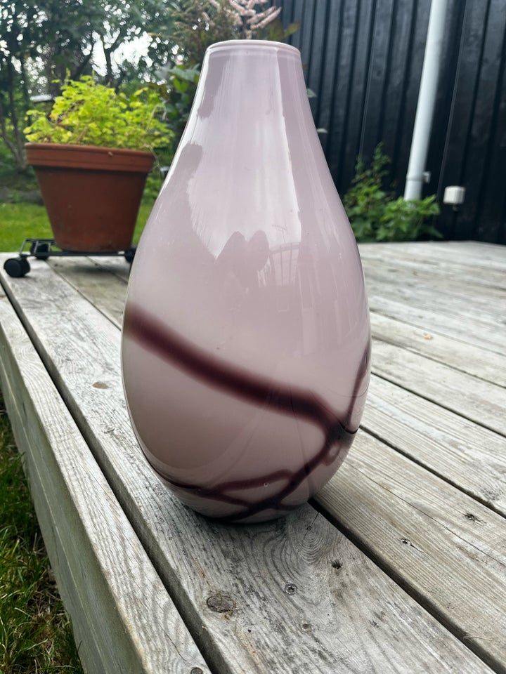 Vase Vase - glasvase - unika  Unika