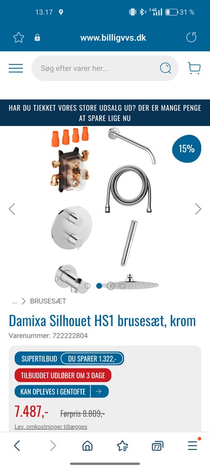 Brusesæt, Damixa