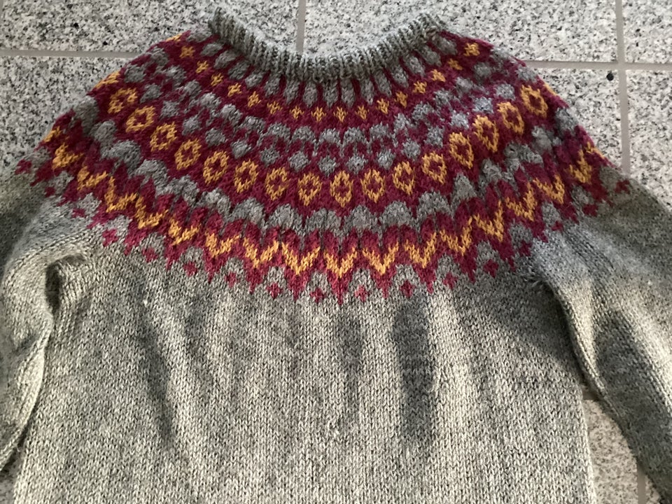 Sweater, Håndstrikket , str. 40