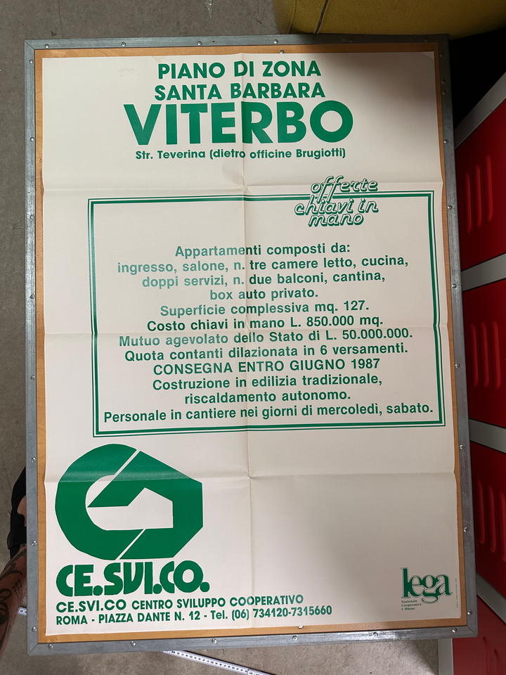 Plakat motiv: VITERBO b: 70 h: 100