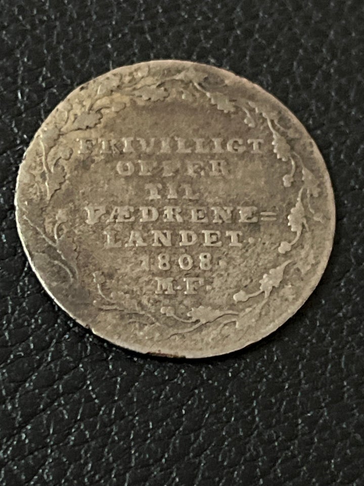 Danmark, mønter, 1808