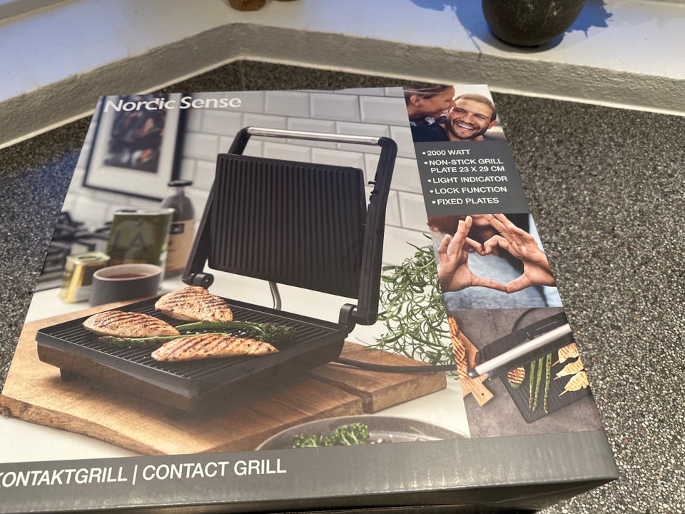 Bord grill , kontaktgrill, Nordic