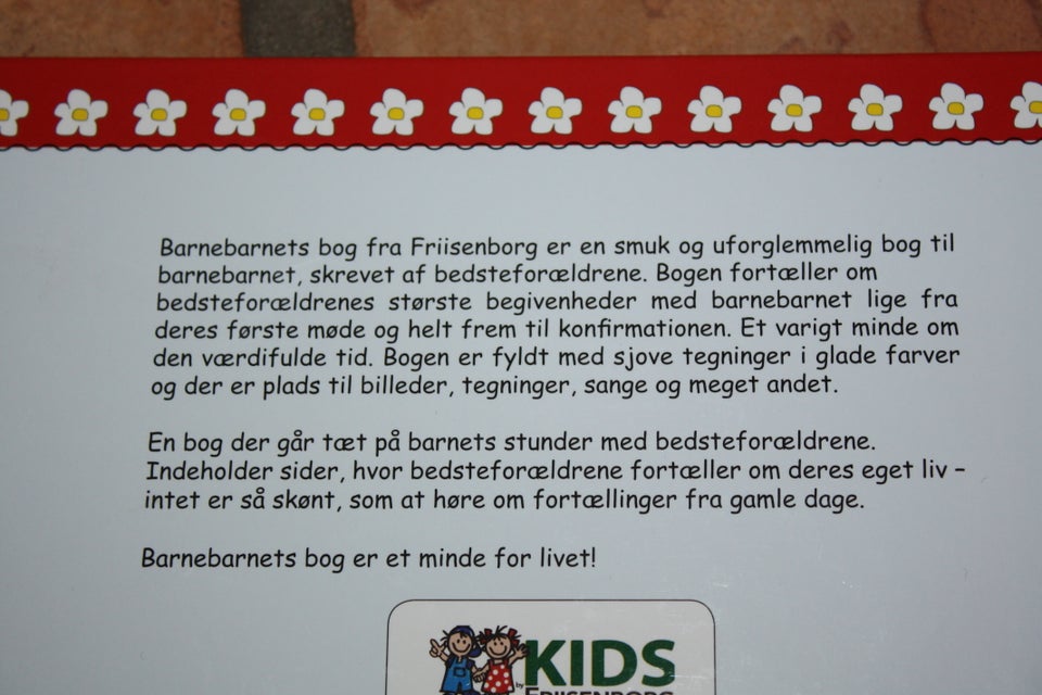 Barnebarnets bog, Kids by Friis