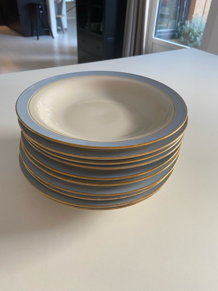 Porcelæn, Dybe tallerkner 23 cm i