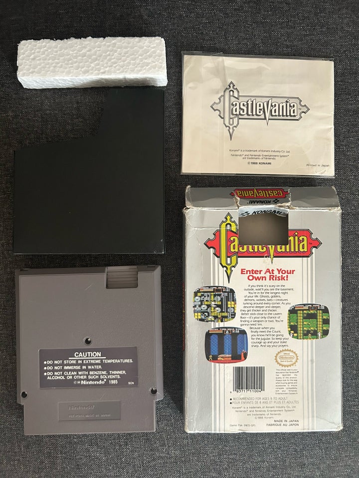 Nes Castlevania, NES, adventure