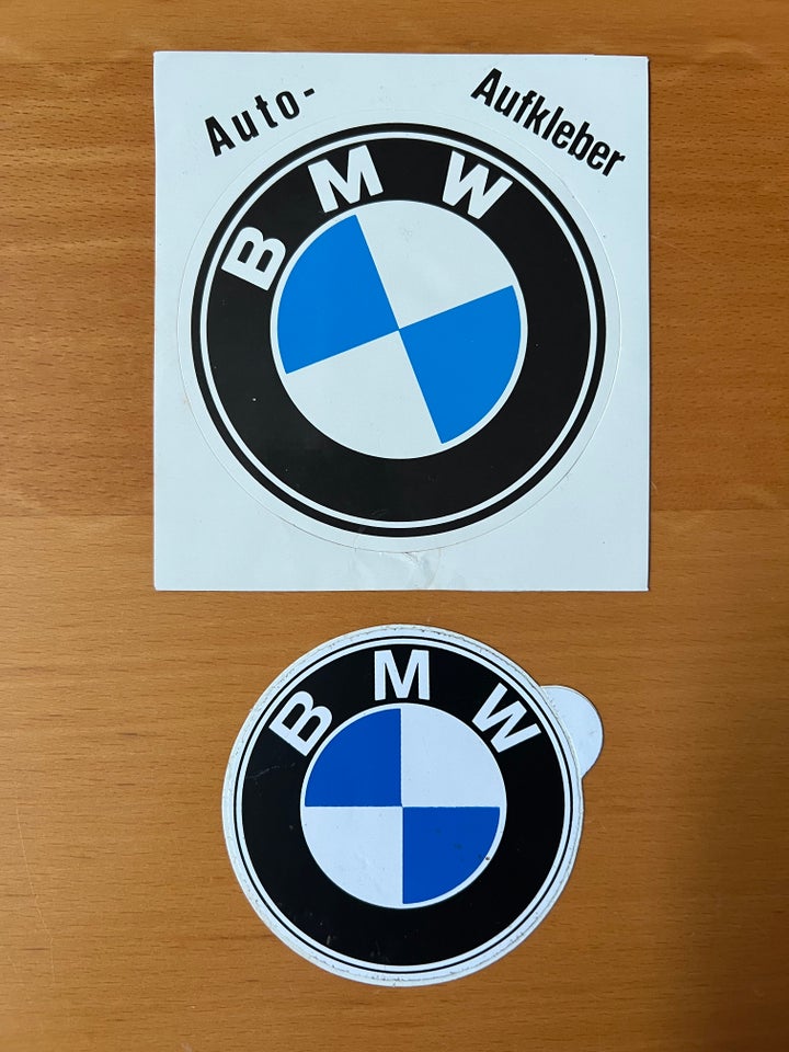 Klistermærker, BMW