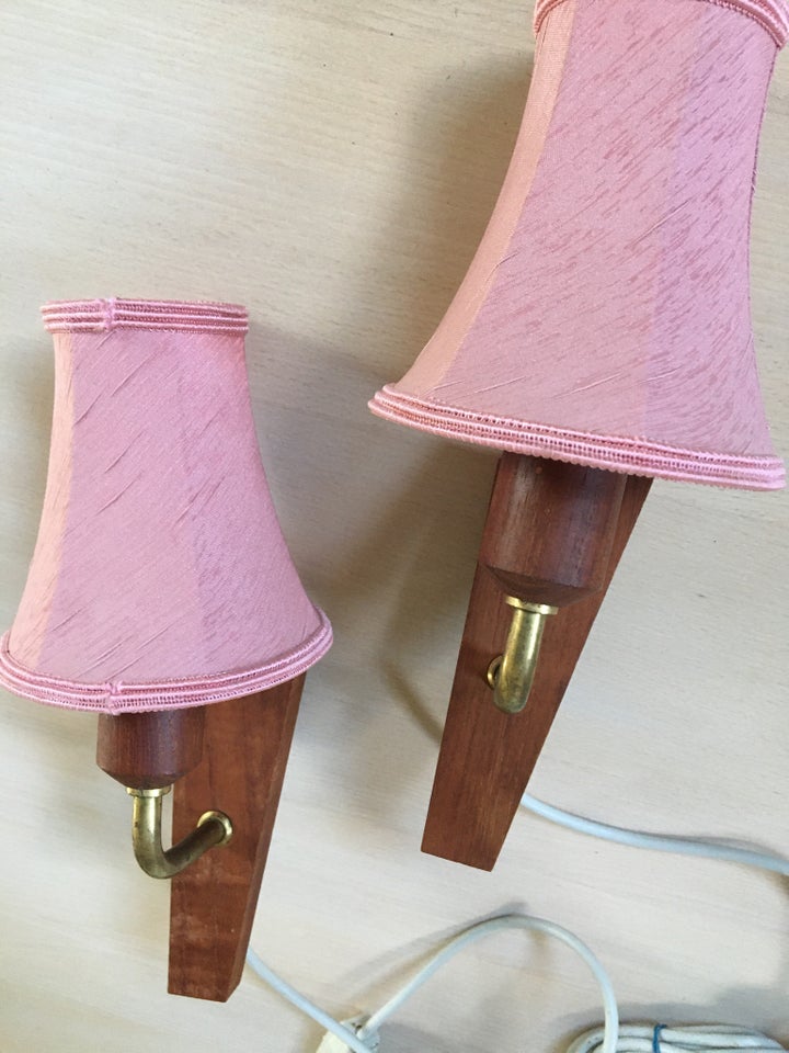 Væglampe, TEAK Retro Lamper