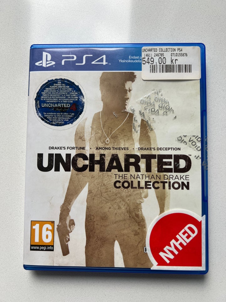 Uncharted , PS4, action