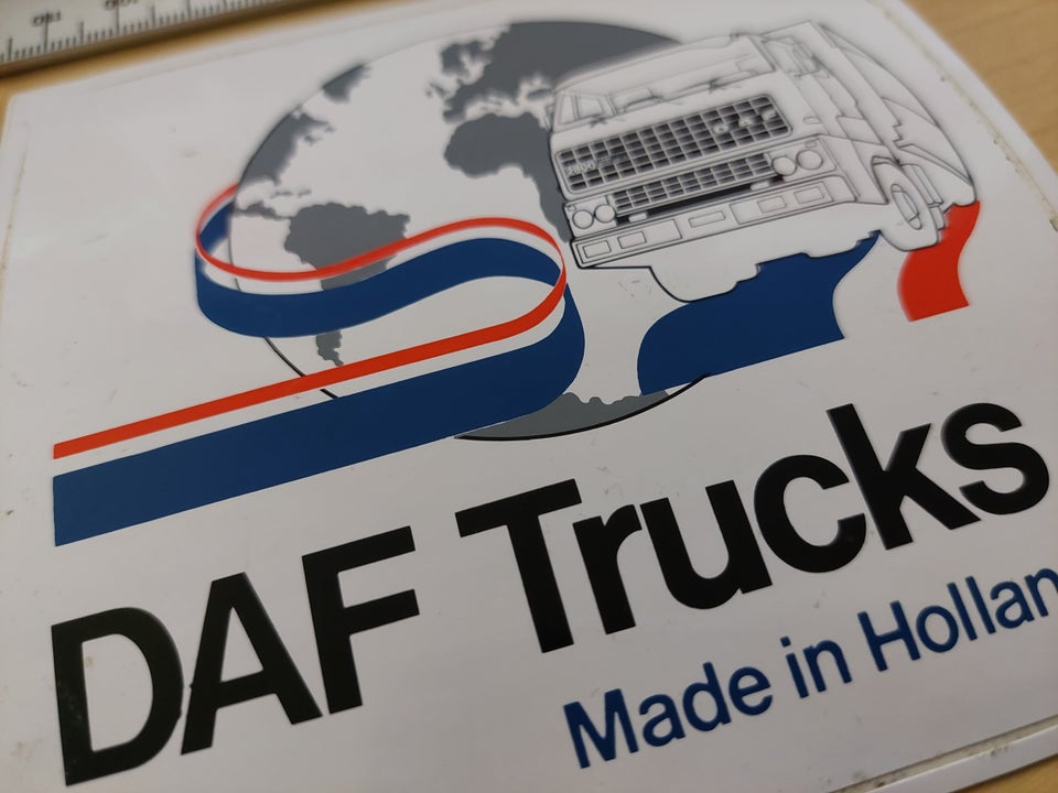 Klistermærker, DAF Trucks