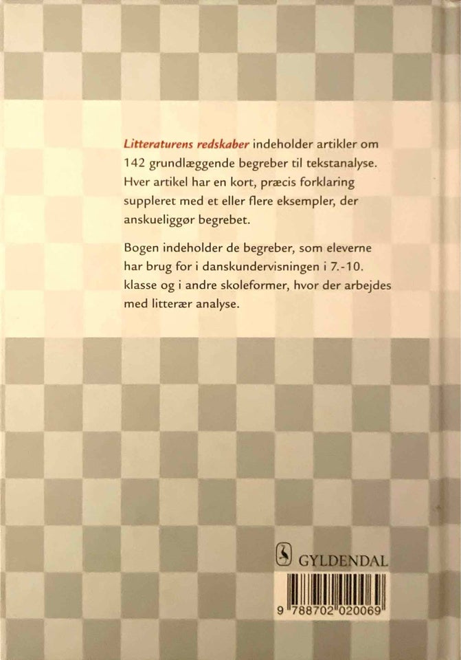 Litteraturens redskaber , Nis