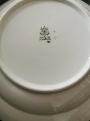 Porcelæn Tallerken dyb Bing og