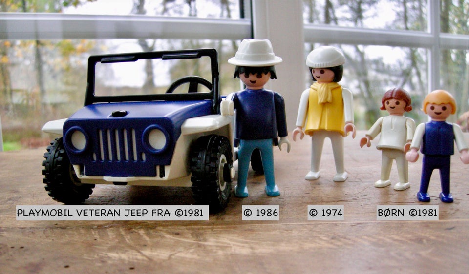 Playmobil, Vintage - Veteran Jeep