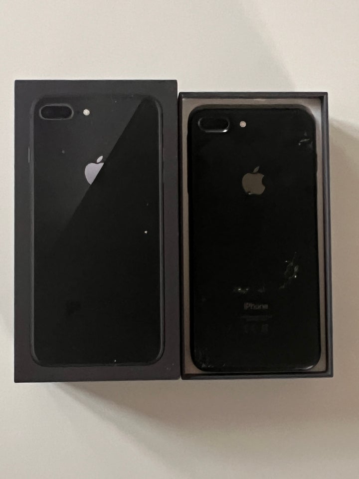 iPhone 8 Plus, 64 GB, grå