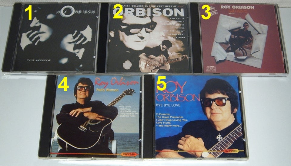 Roy Orbison: 5 Titler, rock