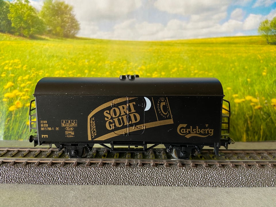 Modeltog Märklin Carlsberg Sort