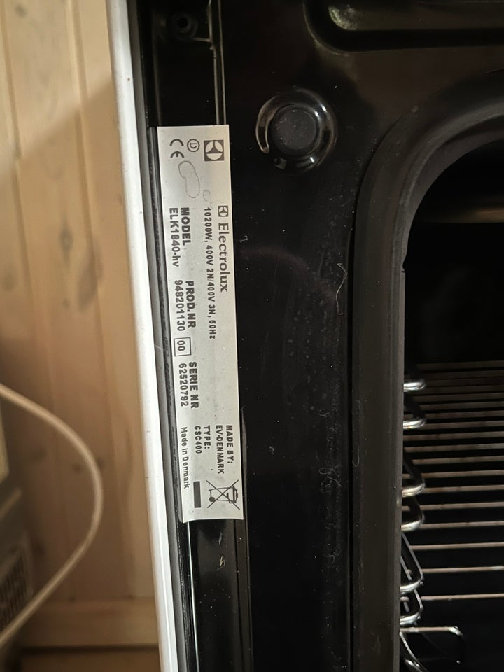 Komfur Electrolux ELK1840-hv b: