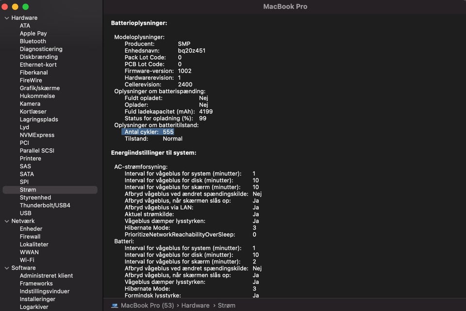 MacBook Pro, A2289, 1,4 GHz