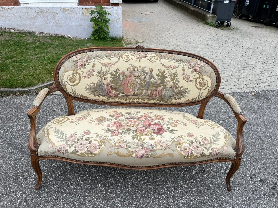 Sofa træ 2 pers