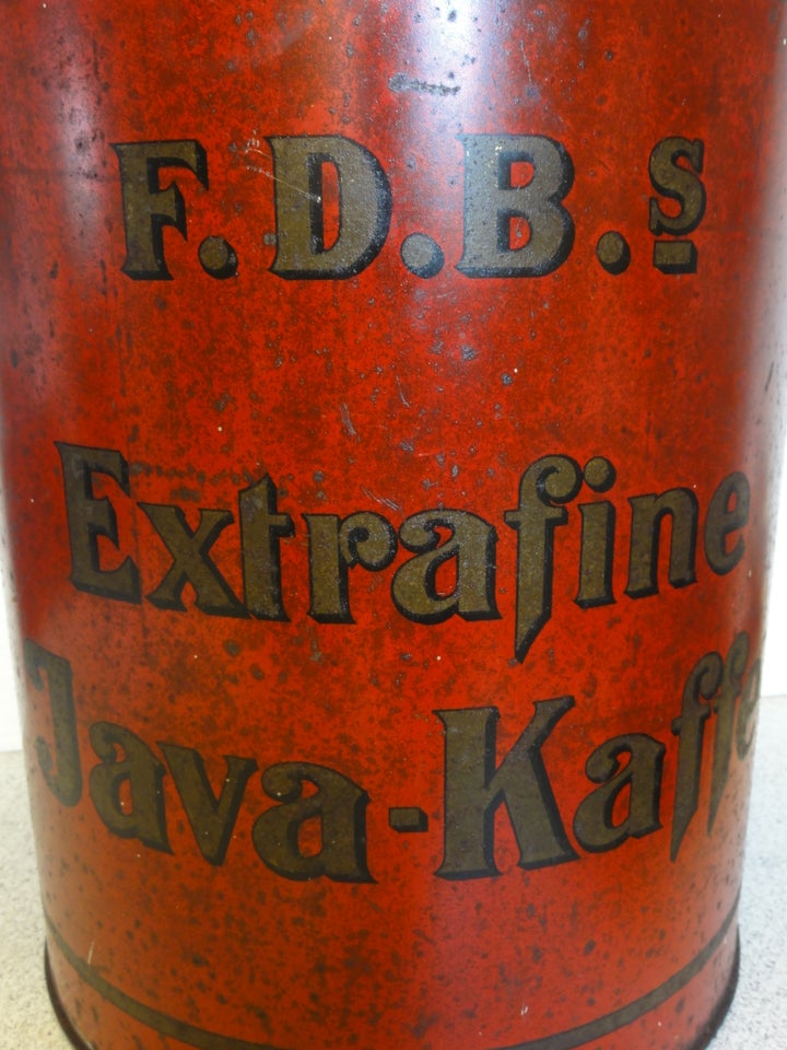 F.D.B. Kaffedåse/beholder ,