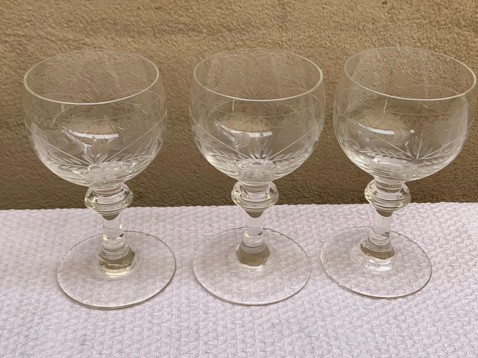 Glas, Antikke slebne krystalglas