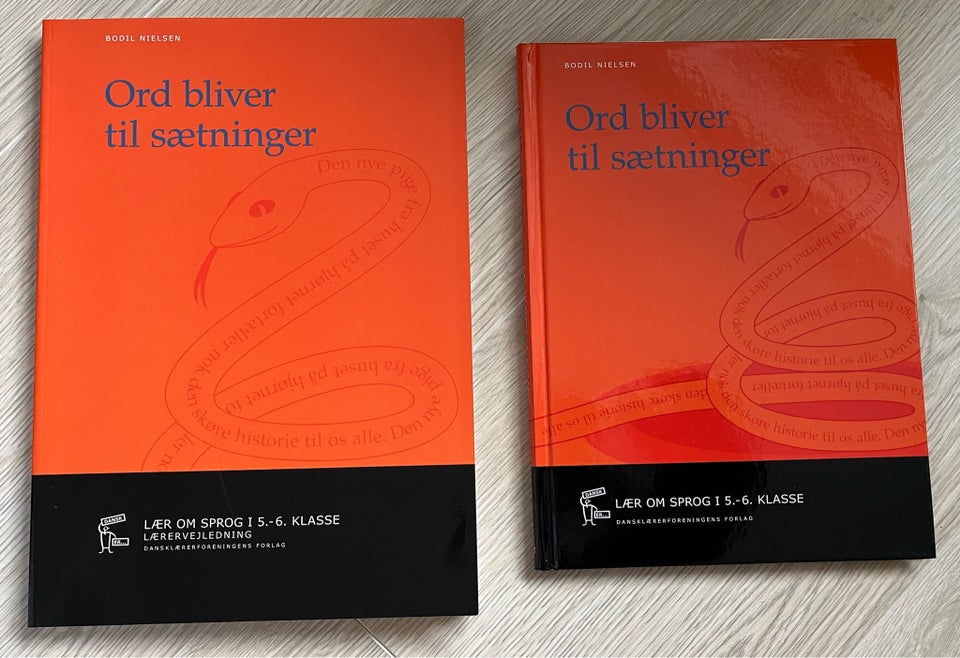 Ord bliver til sætninger , emne: