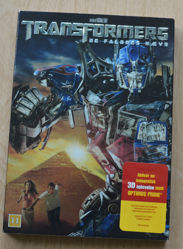 Transformers De faldnes hævn DVD