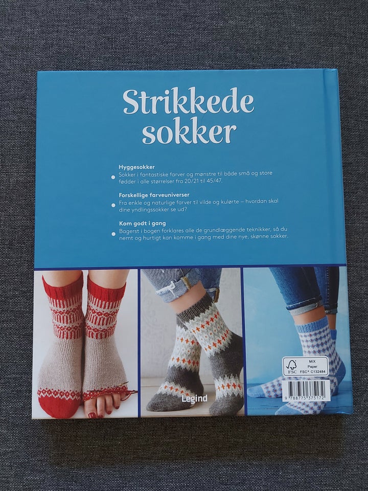 Hobbybøger, "Strikkede sokker" af