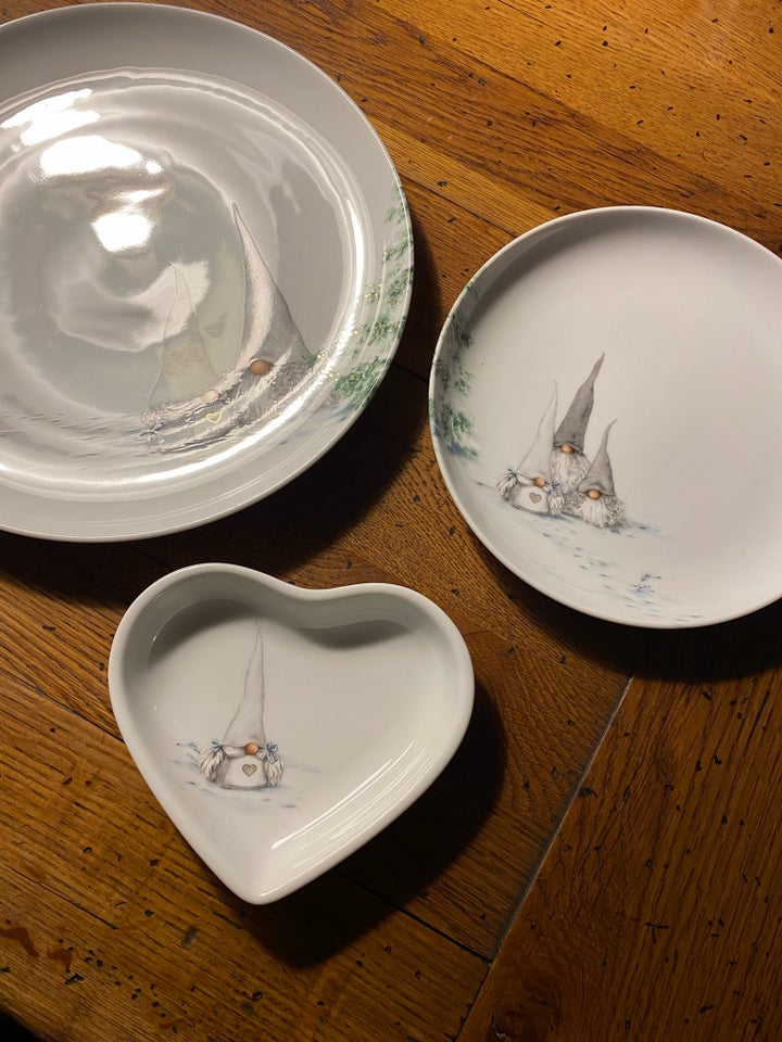 Porcelæn, 3 dele, Firkløveren