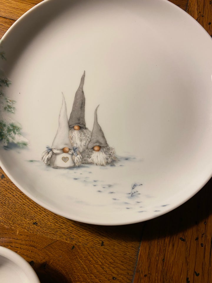 Porcelæn, 3 dele, Firkløveren