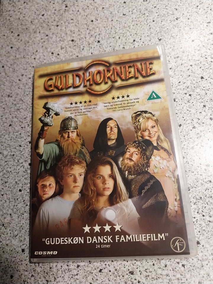 GULDHORNENE DVD familiefilm