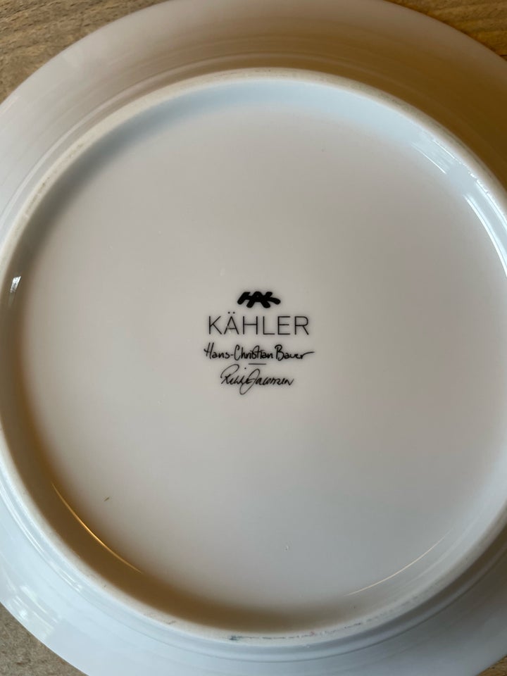 Porcelæn Tallerkener mm Kähler