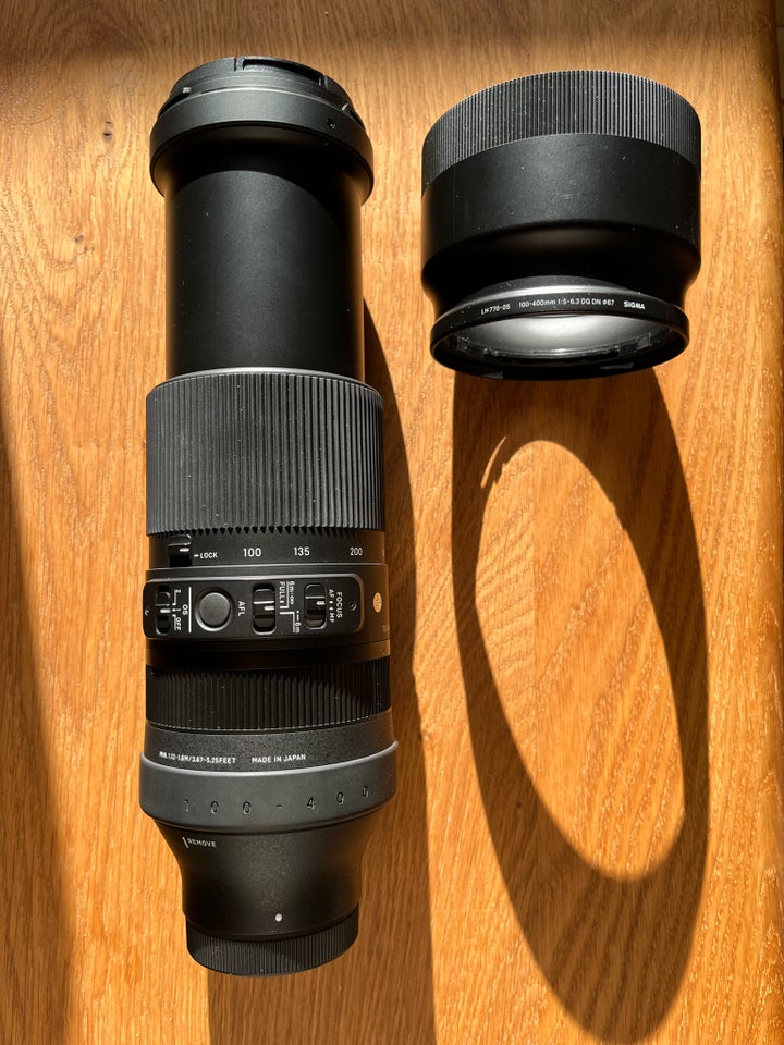 Teleobjektiv til Sony Full-Frame,