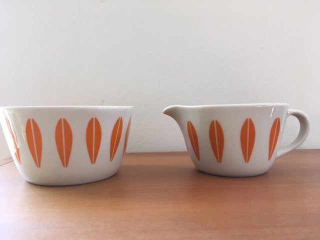 Porcelæn, Fløde + sukker orange